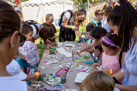 Otroške delavnice foto Simon Avsec